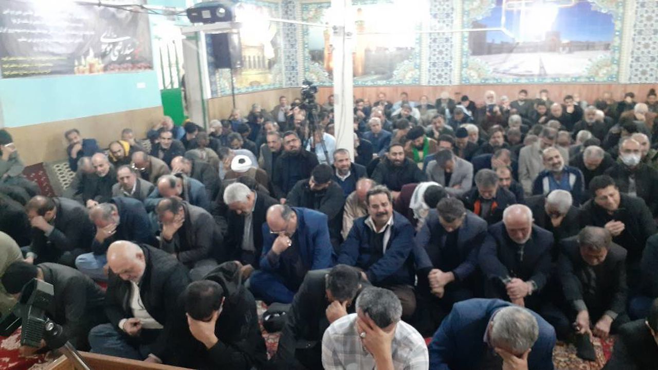 بزرگداشت شهید رضی موسوی در روستای چاشم مهدیشهر