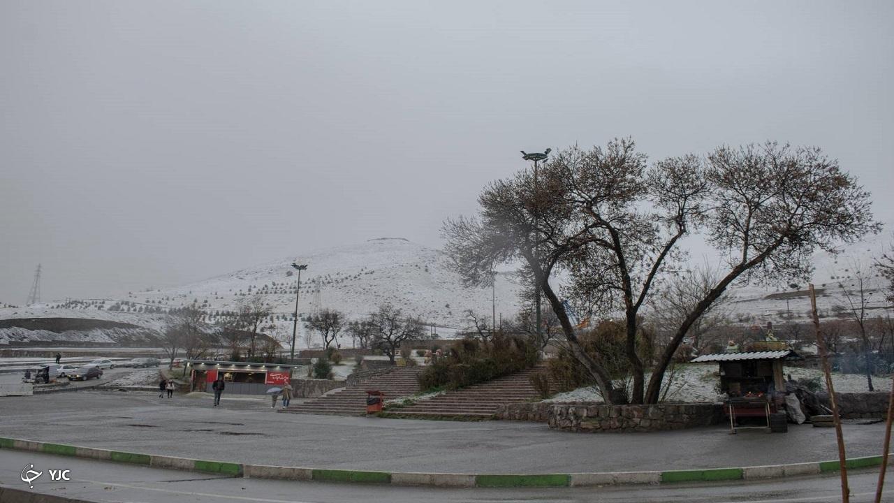 طیبعت برفی کوه آبیدر سنندج