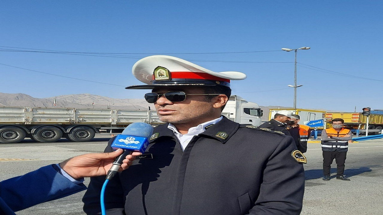٪۳۵ تصادفات محورهای پلیس راه شمال سیستان و بلوچستان بی توجهی به جلو است