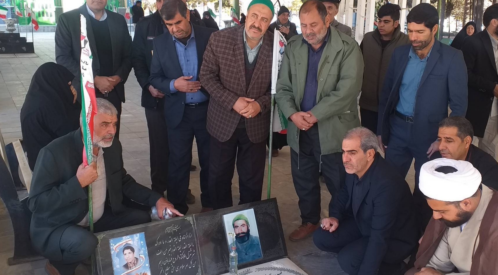 سالگرد شهادت مسن ترین شهید کوهبنان برگزار شد