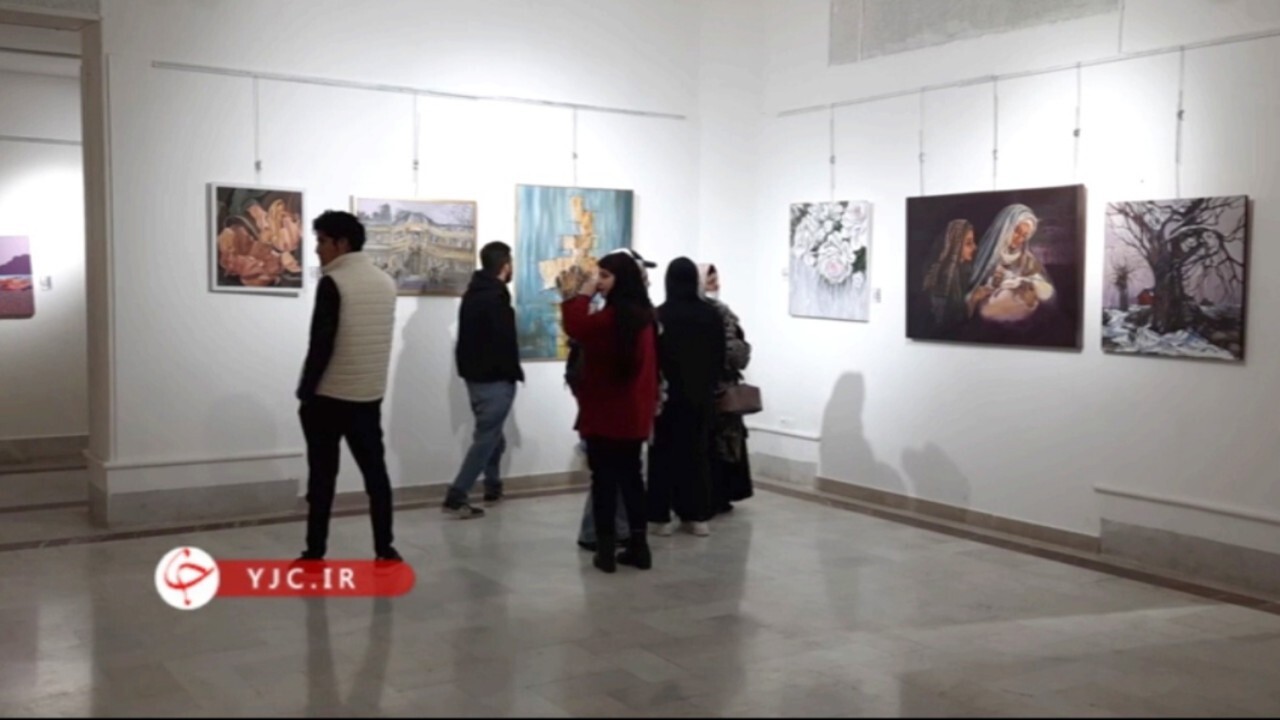نمایشگاه گروهی دیدار در مشهد + فیلم