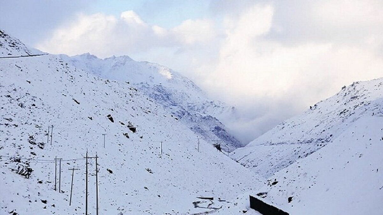 بارش  برف در ارتفاعات خوزستان