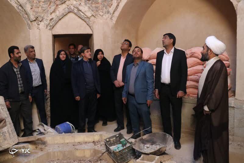 مرمت آثار تاریخی خرامه با مشارکت سرمایه‌گذار بخش خصوصی
