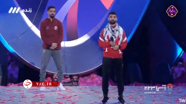 اقدام جالب قطر در حمایت از مردم فلسطین در افتتاحیه جام ملت‌ها + فیلم