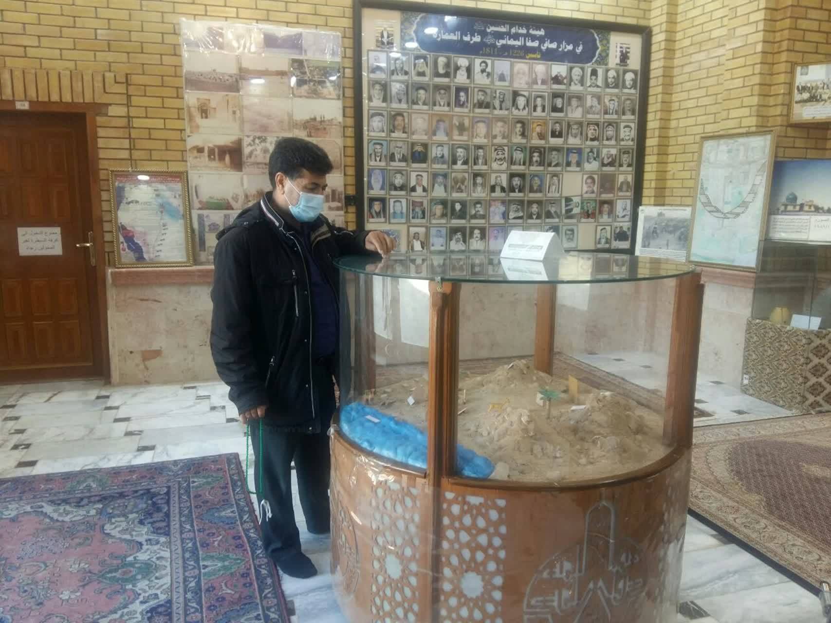بازدید زائران نجف اشرف از مرقد صافی صفایمانی