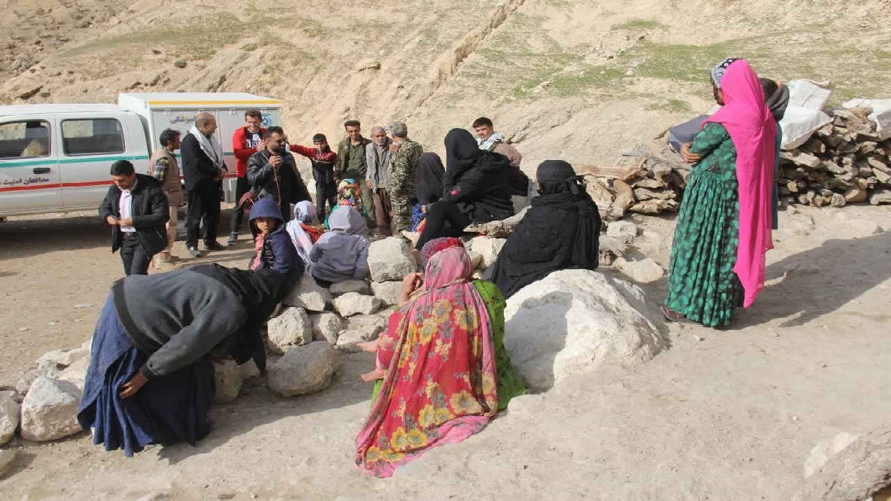 برگزاری رزمایش مشترک گروه جهادی در روستای لندی + تصاویر