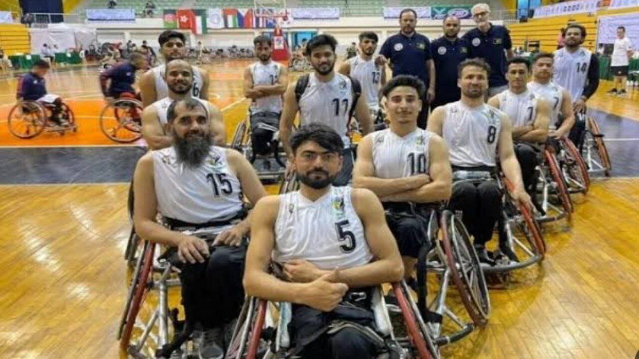 مصاف تیم ویلچر بسکتبال افغانستان و عربستان