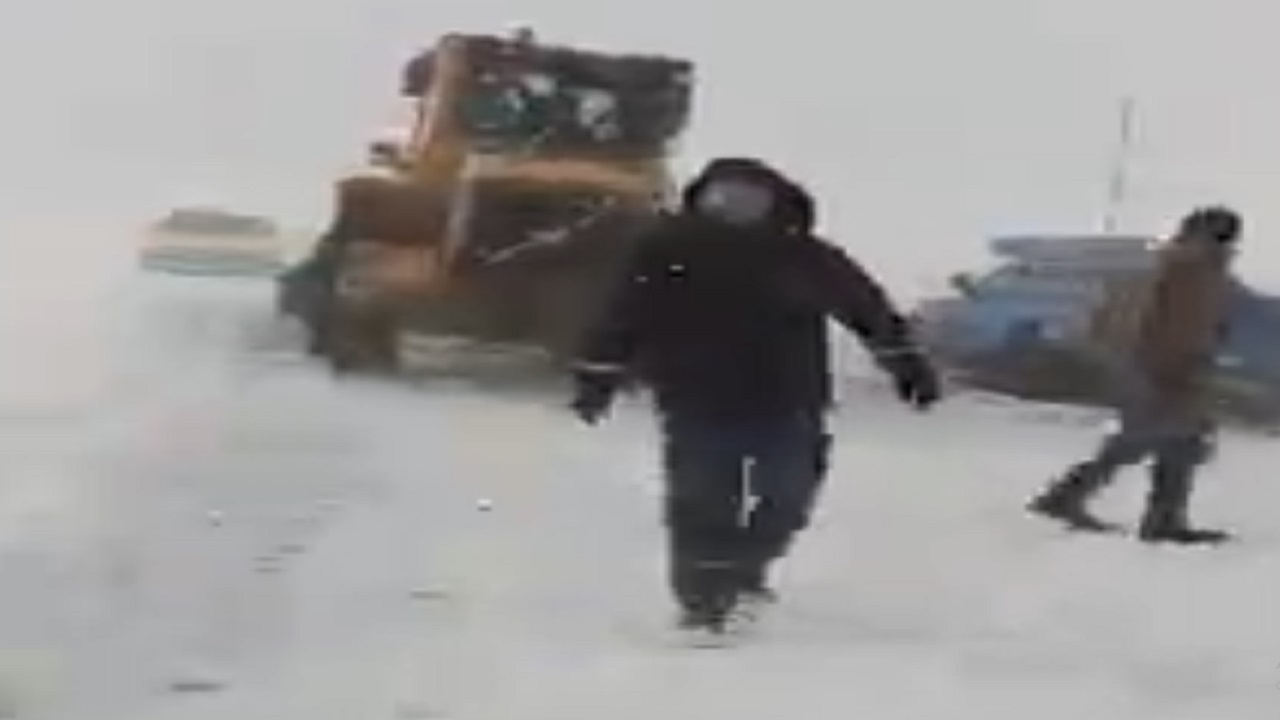 نجات مادر باردار ونوزاد از کولاک و برف در روستای پشیکلو