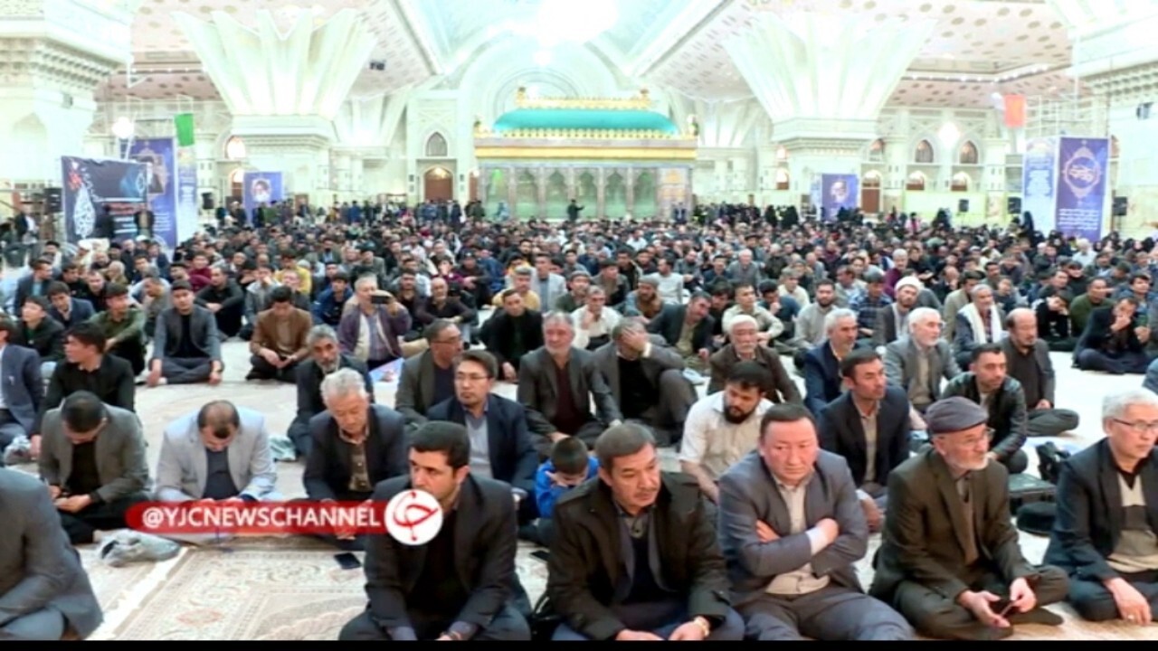 بزرگداشت شهدای اتباع افغانستانی حادثه تروریستی کرمان + فیلم