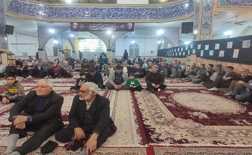 مراسم گرامیداشت شهدای کرمان و یادواره شهدای کربلای ۵ در اشتهارد