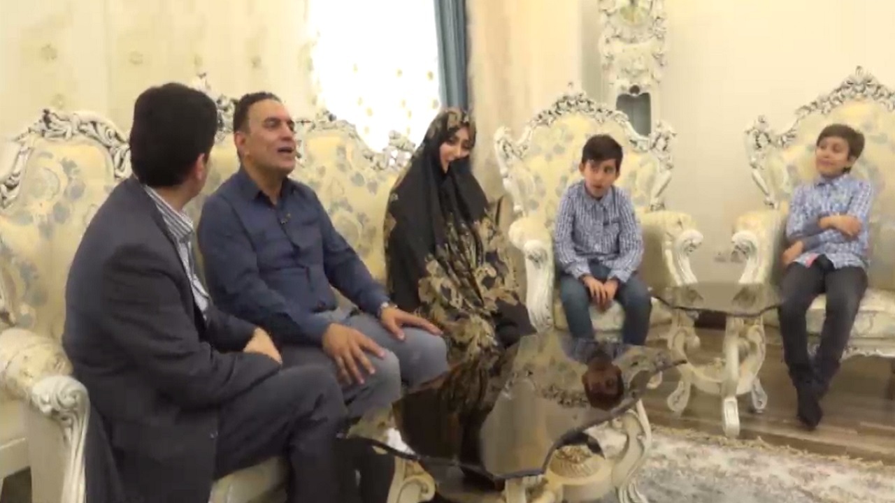 روایتی از سرزندگی و نشاط خانواده هشت نفره قمی+فیلم