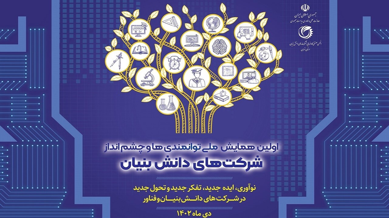 تسهیل رشد اقتصاد دانش‌پایه در همایش ملی توانمندی‌ها و چشم انداز شرکت‌های دانش‌بنیان
