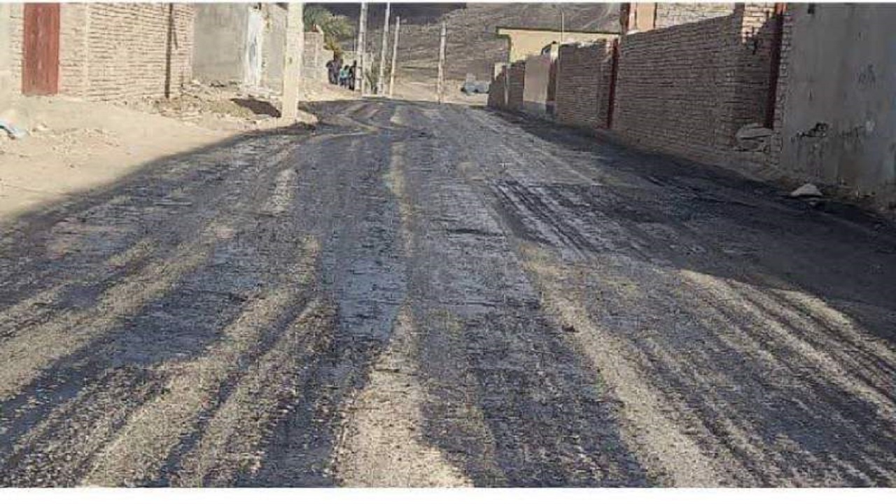 زیرسازی ۷ هزار و ۵۰۰ مترمربع از معابر کوشکوک جهت آسفالت