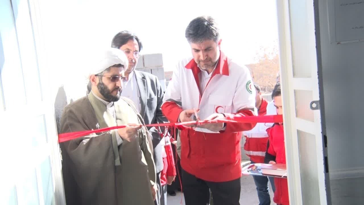 افتتاح نهمین خانه هلال شهرستان ابرکوه