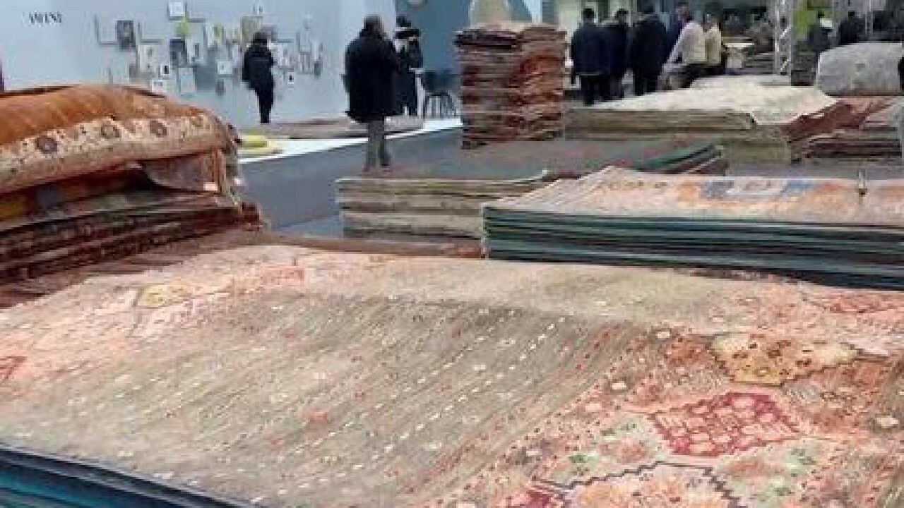 نمایش قالی افغانستان در نمایشگاه آلمان 