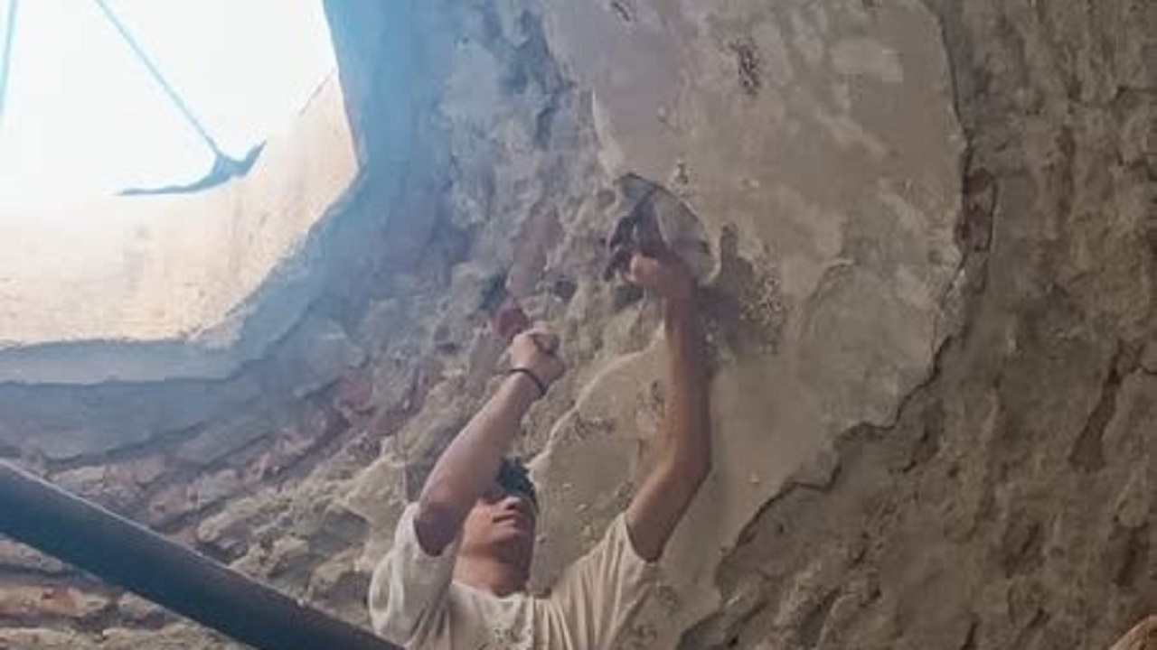 تحویل موقت طرح حفاظت و مرمت حمام چهارسوق آذرشهر