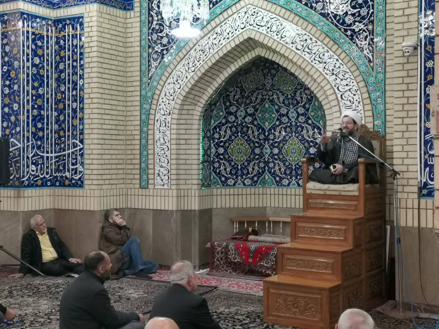 مراسم سخنرانی به مناسبت شهادت امام هادی(ع)