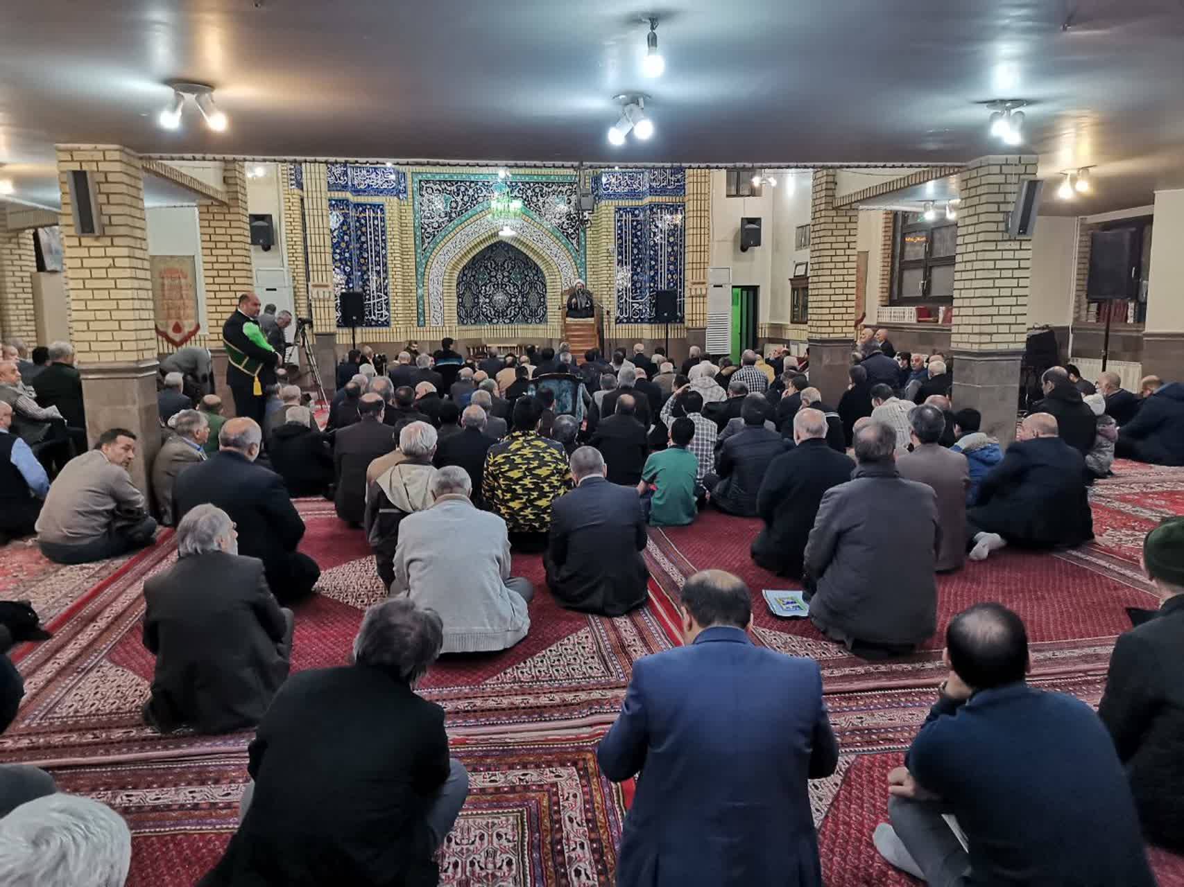 برگزاری مراسم شام غریبان امام هادی (ع) در مسجد قبا