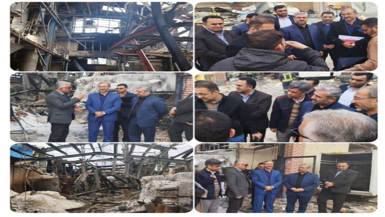 ورود دستگاه قضا به حادثه انفجار در کارخانه مواد شیمیایی ایوانکی
