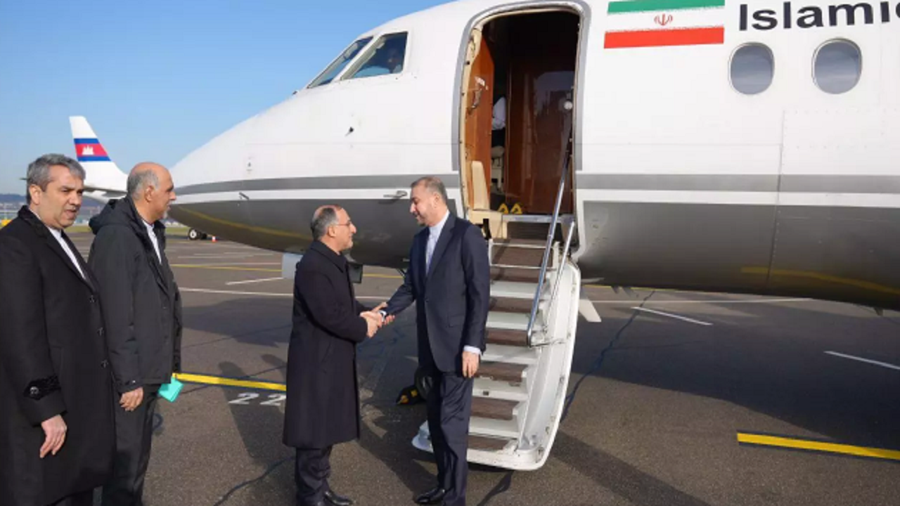 امیرعبداللهیان برای شرکت در اجلاس داووس وارد سوئیس شد