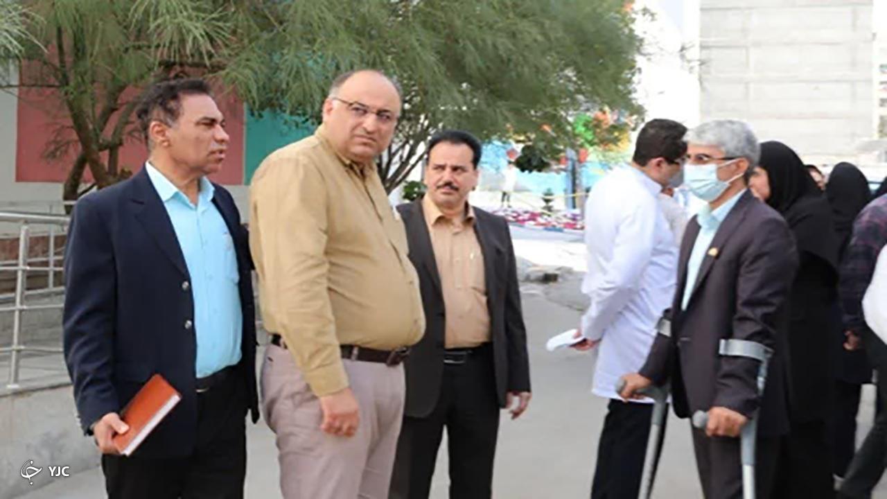 بازدید تیم نهاد ریاست جمهوری از روند آماده سازی نهایی بیمارستان کودکان بندرعباس جهت افتتاح