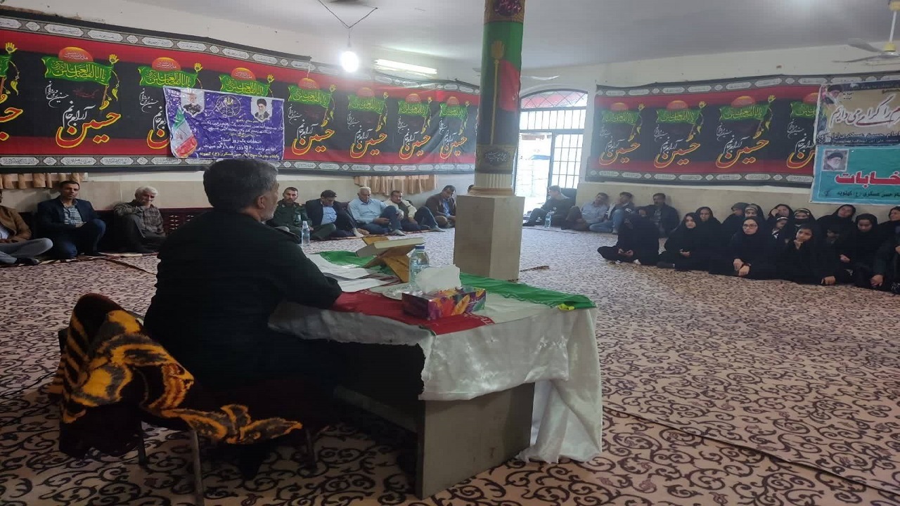 برگزاری نشست روشنگری با موضوع مسائل روز در روستای کهنویه + تصاویر