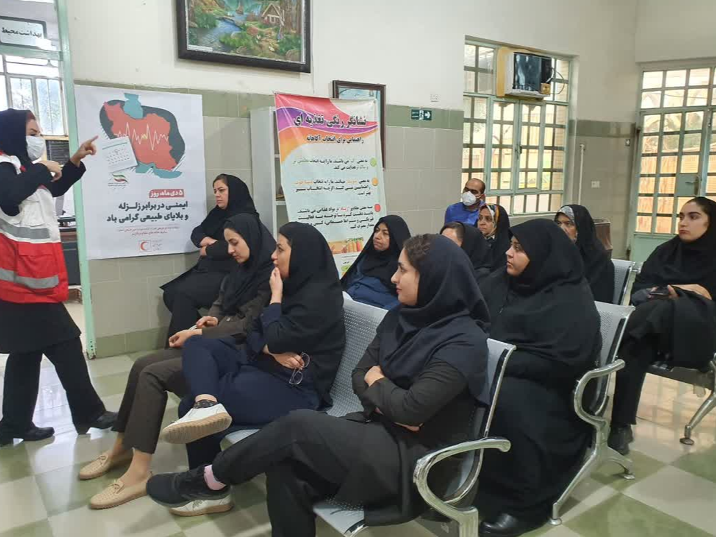 برگزاری مانور ایمنی در برابر زلزله در خوزستان