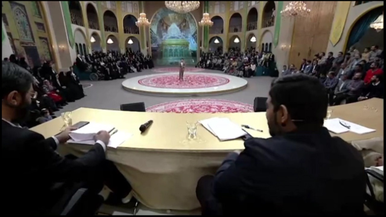 بخشی از پشت صحنه حسینیه معلی + فیلم