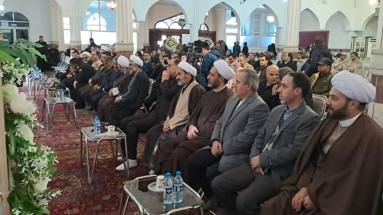 حضور روحانیون در مراسم