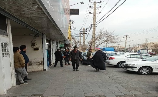 سد معبر در پیاده رو