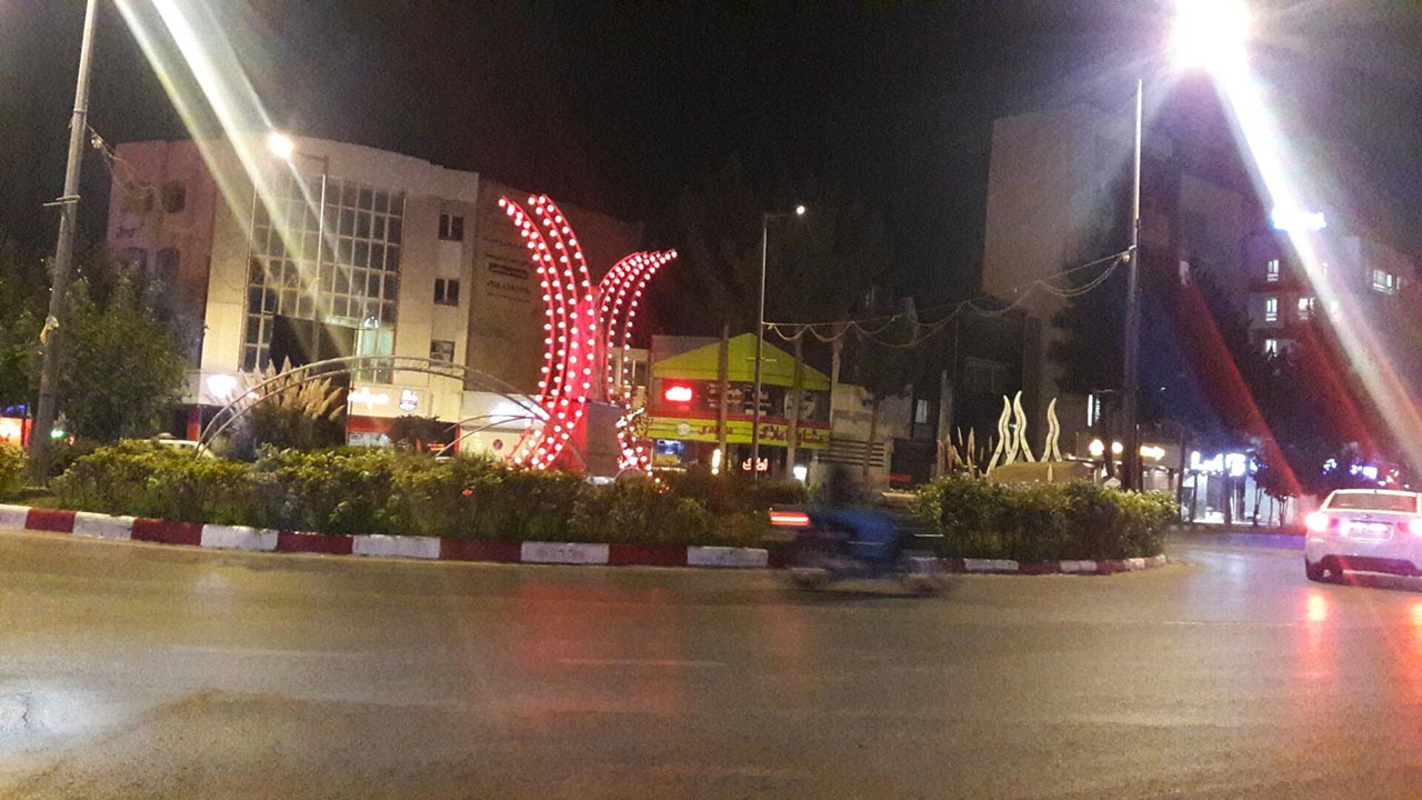 آغاز تبدیل میدان مادر شهر بجنورد به چهار راه