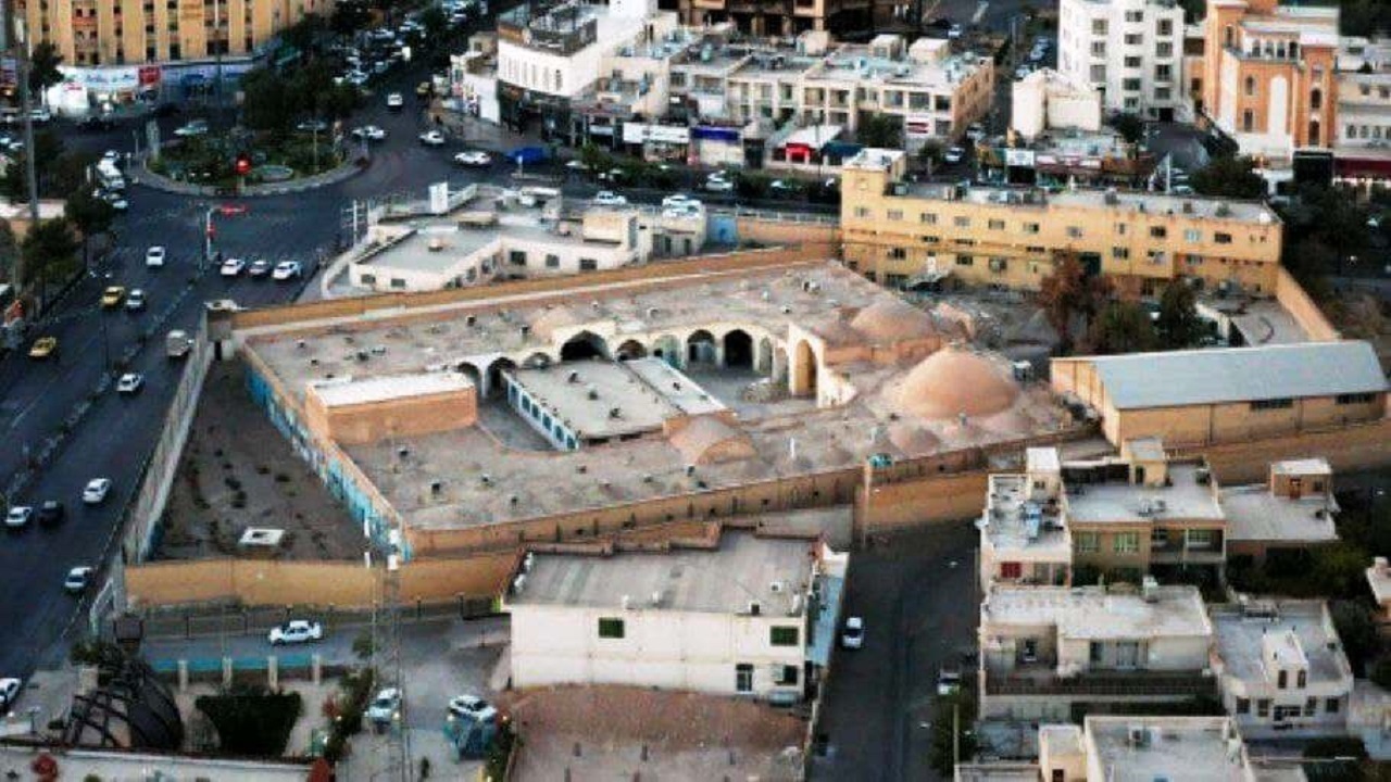 مرمت کاروانسرای شاه‌عباسی سمنان آغاز شد