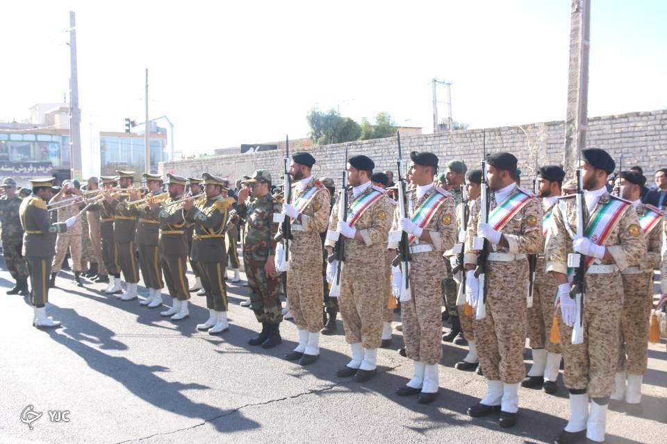 تشییع پیکر  شهید ارتش در رفسنجان