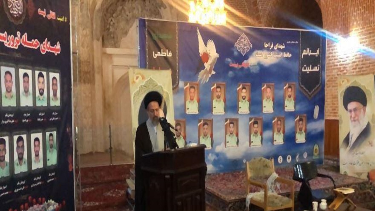 گرامیداشت شهدای حمله تروریستی راسک در تبریز