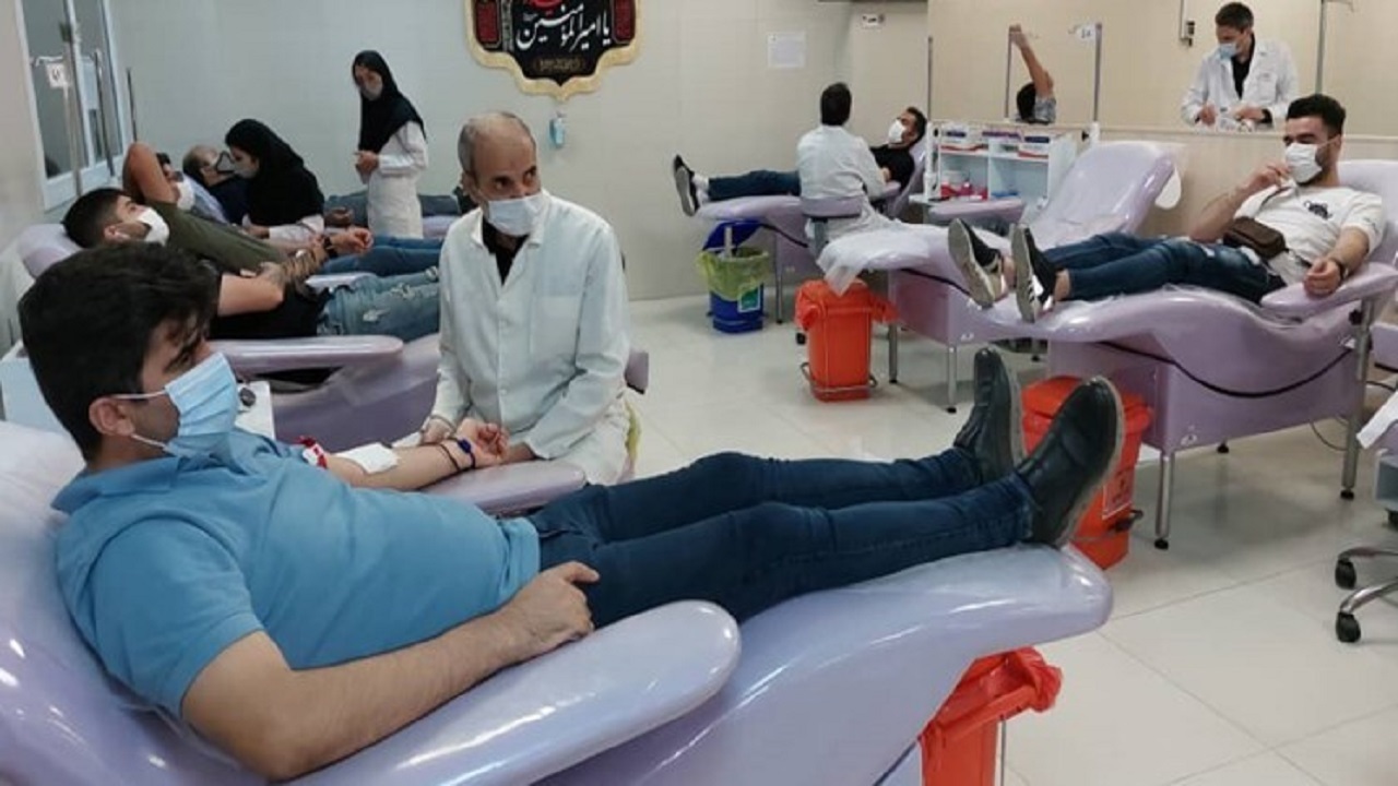 اهداء ۱۸ هزار و ۹۳ واحد خون به بیماران نیازمند
