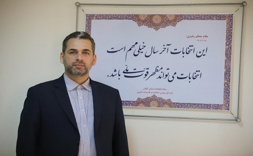 جواد شفیعی ثابت، سخنگوی ستاد انتخابات گیلان