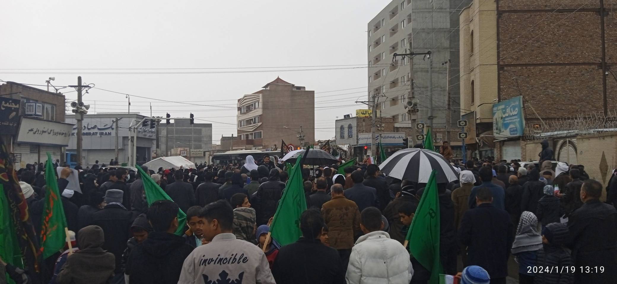 مراسم تشییع باشکوه شهید