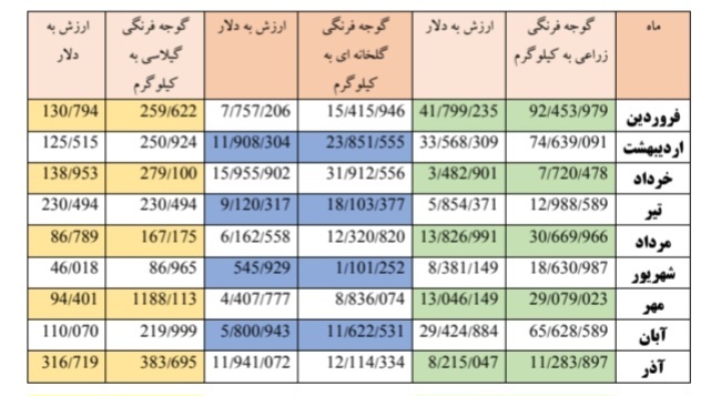 رشد ۹۴ درصدی صادرات گوجه فرنگی ایرانی به چندین کشور