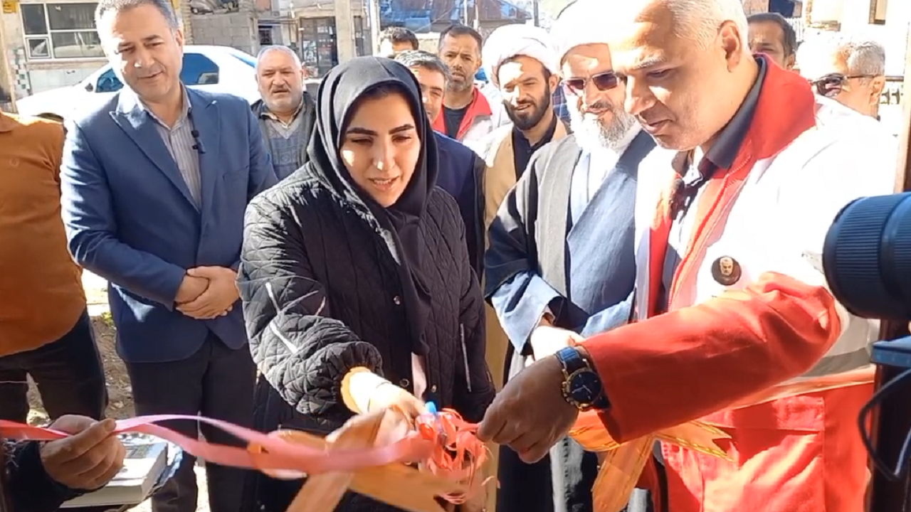 افتتاح خانه هلال در روستای توسکاچال بخش کوهسارات  مینودشت + فیلم