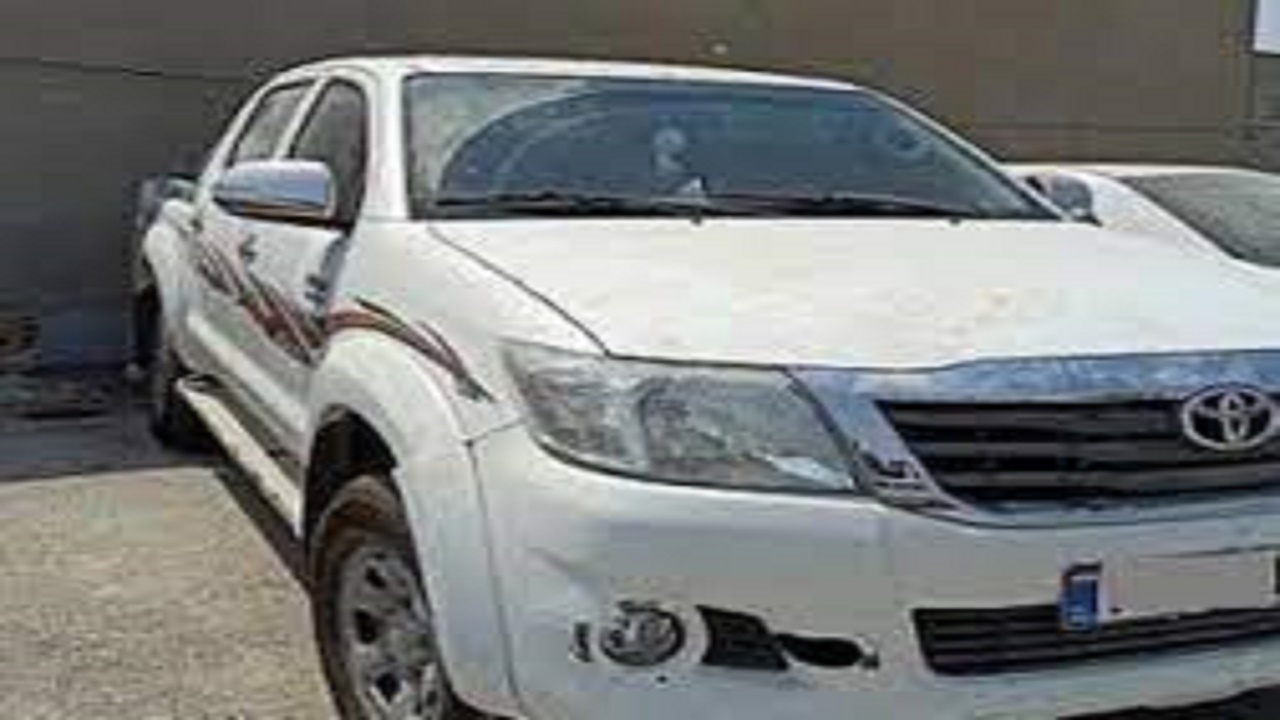 توقیف هایلوکس میلیاردی قاچاق در کلاردشت