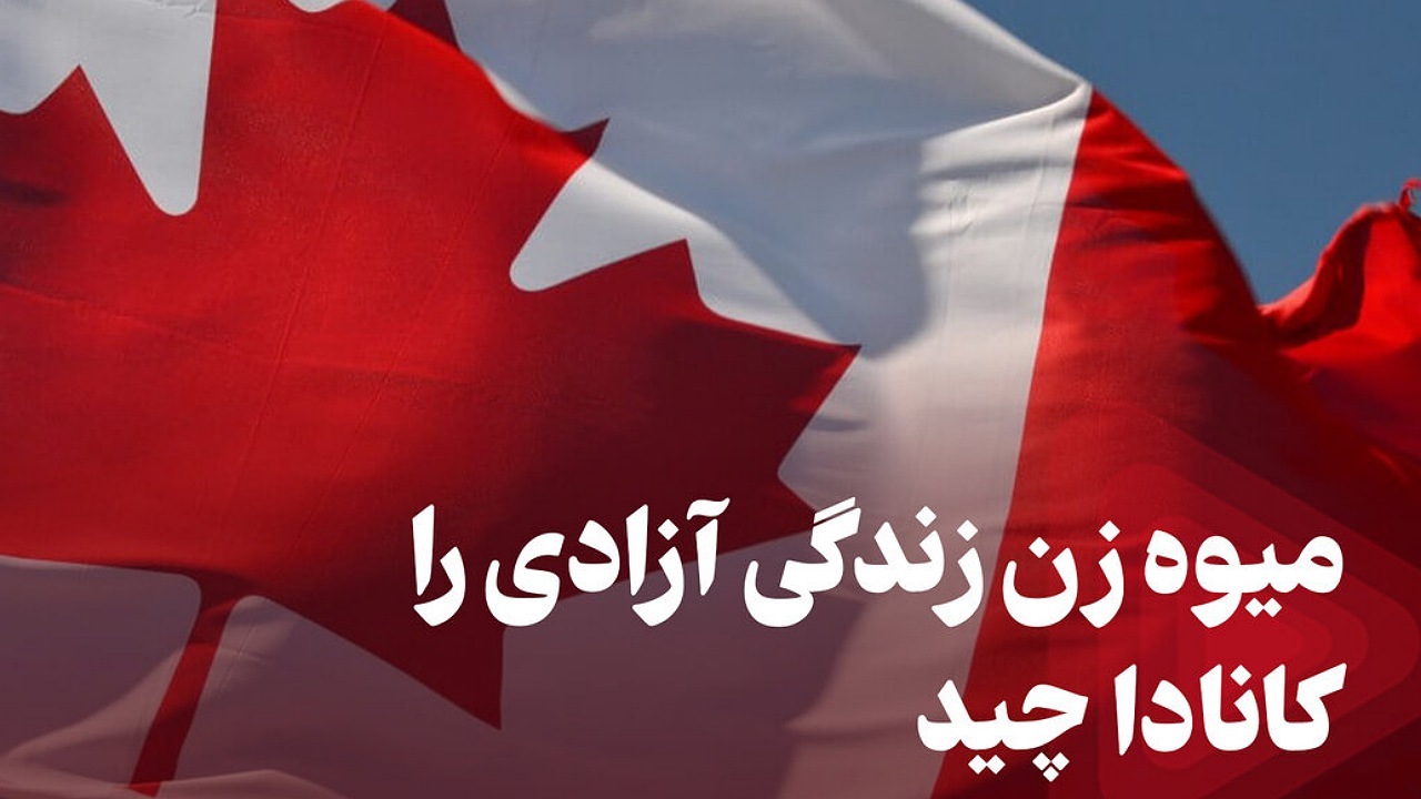 میوه زن زندگی آزادی را کانادا چید + فیلم