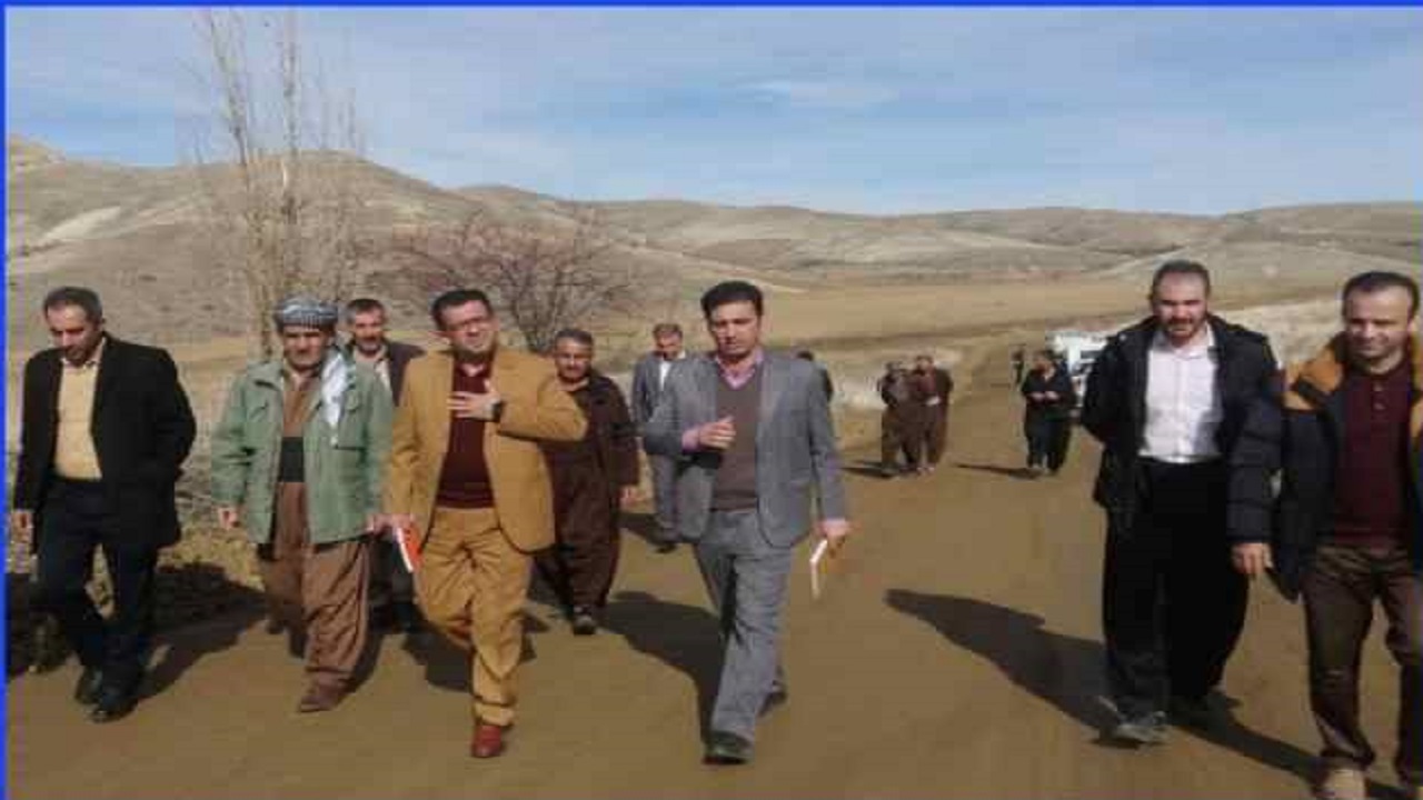 جاده دسترسی برای تردد روستائیان اطراف سد چراغ ویس سقز ایجاد می شود