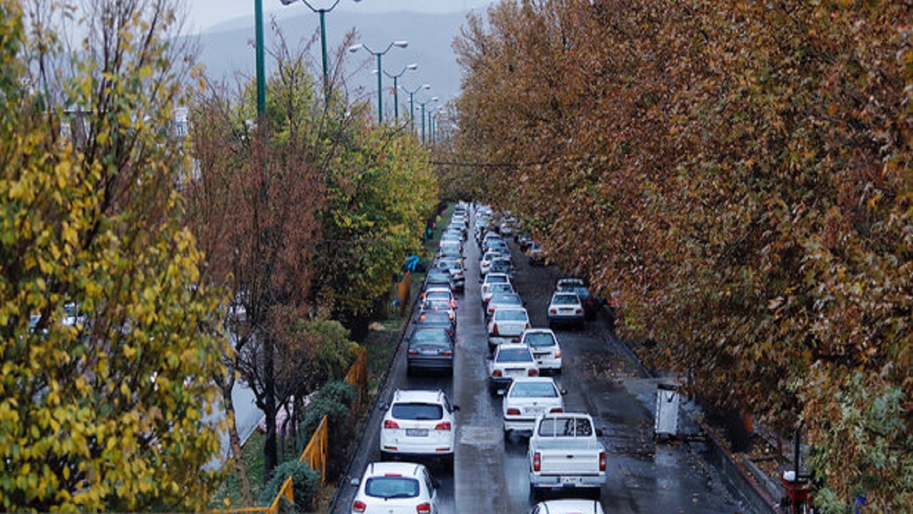 آسمان پاک تهران پس از روزهای آلوده