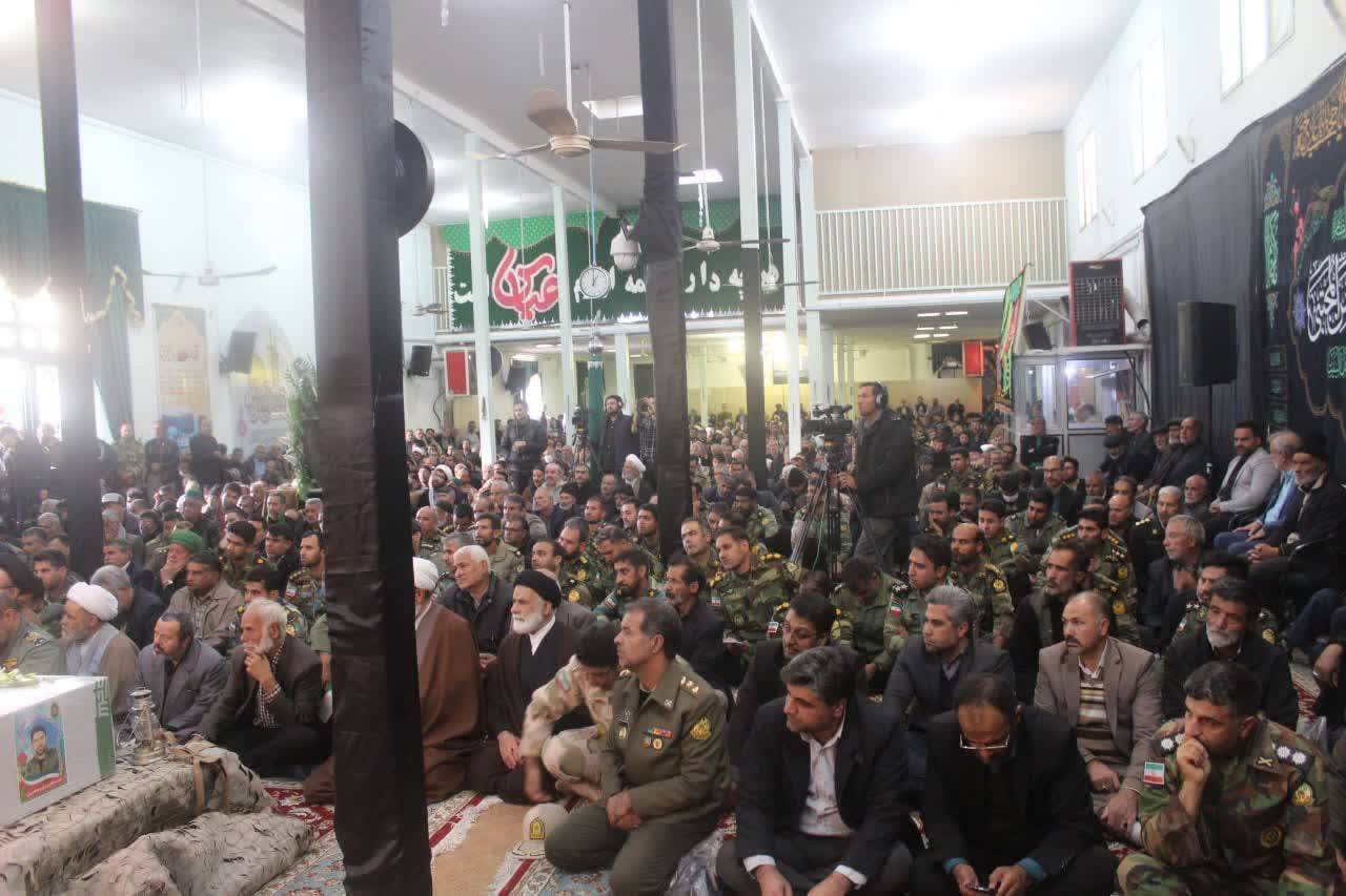 مراسم یادبود شهید