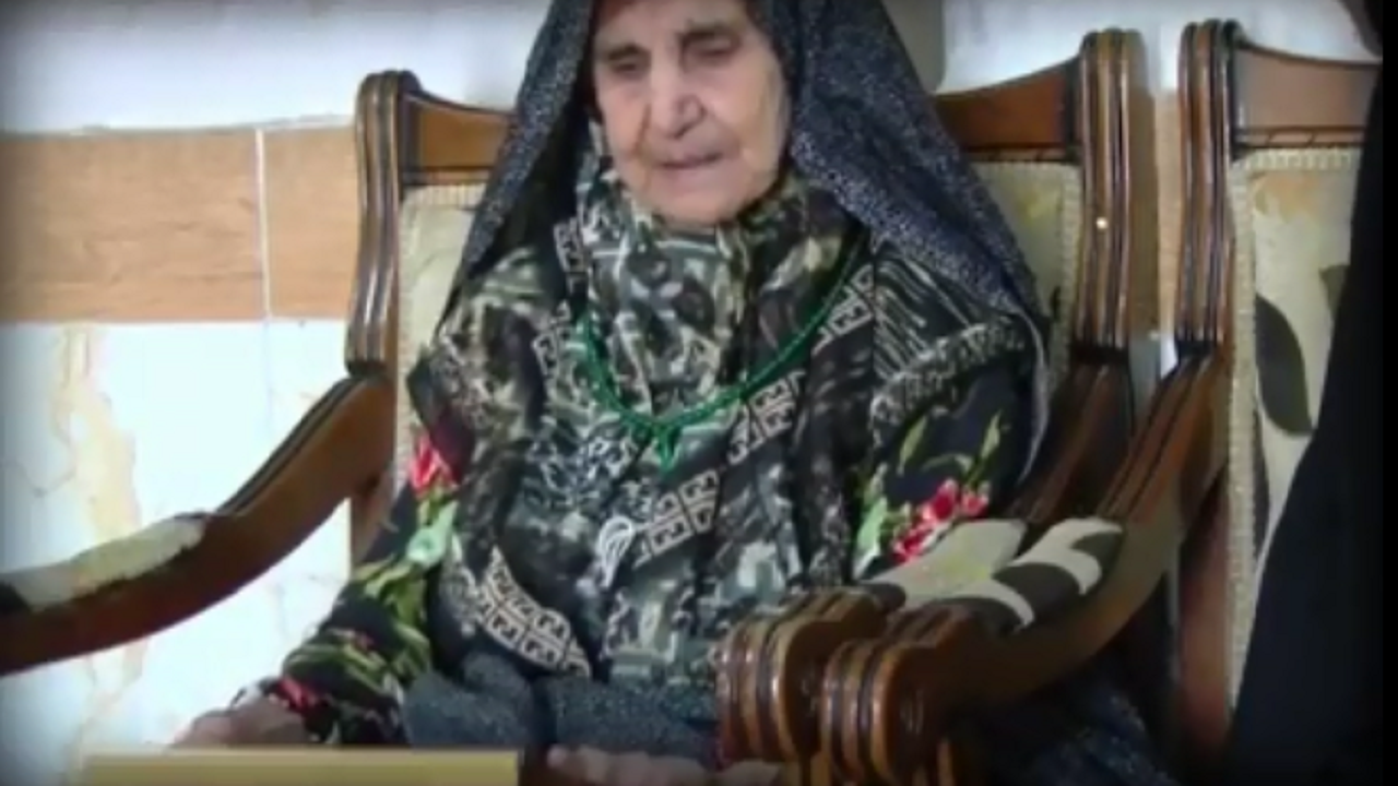 مادر شهید والامقام علیرضا درویشان آسمانی شد + فیلم