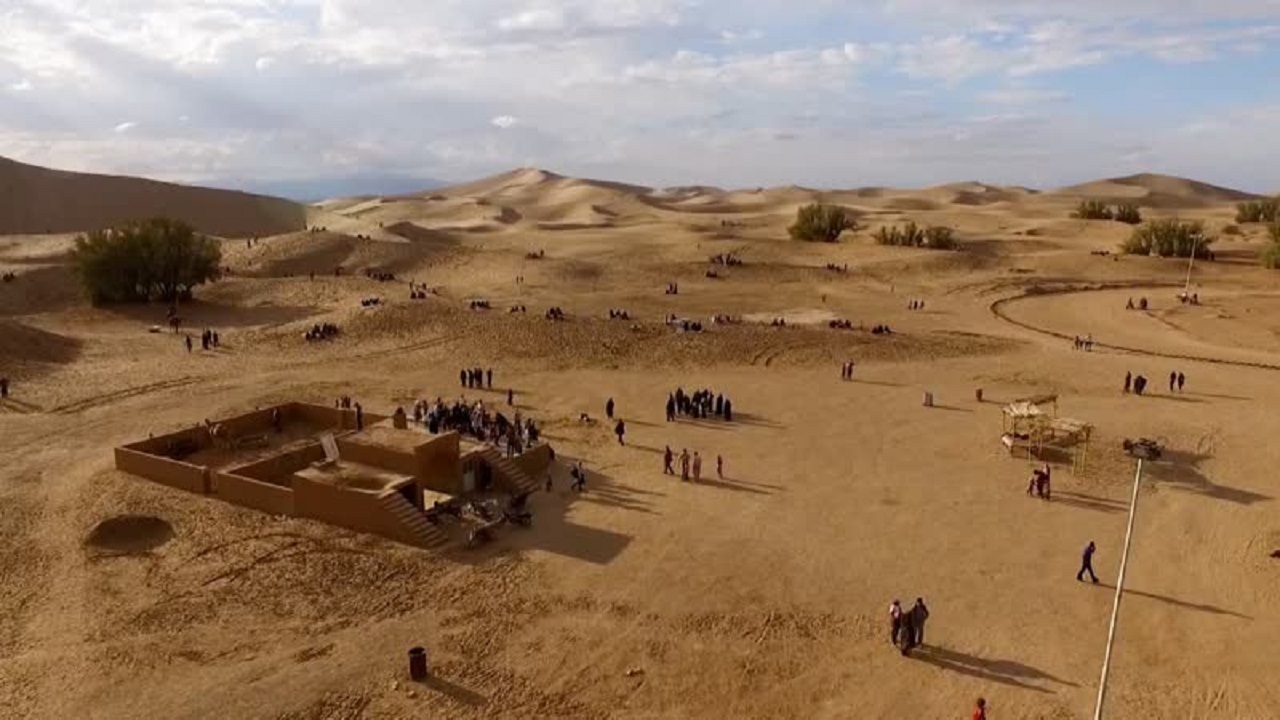 کویر نقطه عطف گردشگری شهرستان بافق+فیلم