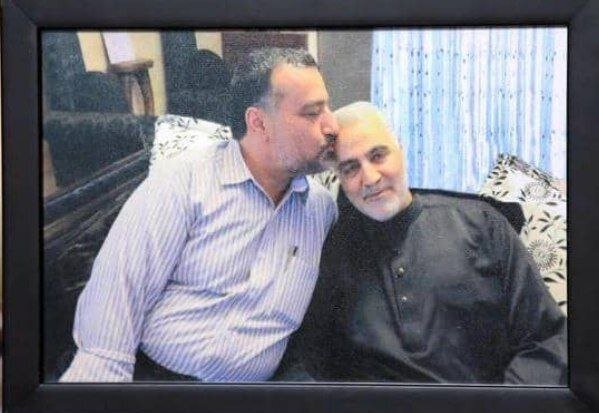 شهید حاج قاسم سلیمانی و شهید سید رضی موسوی