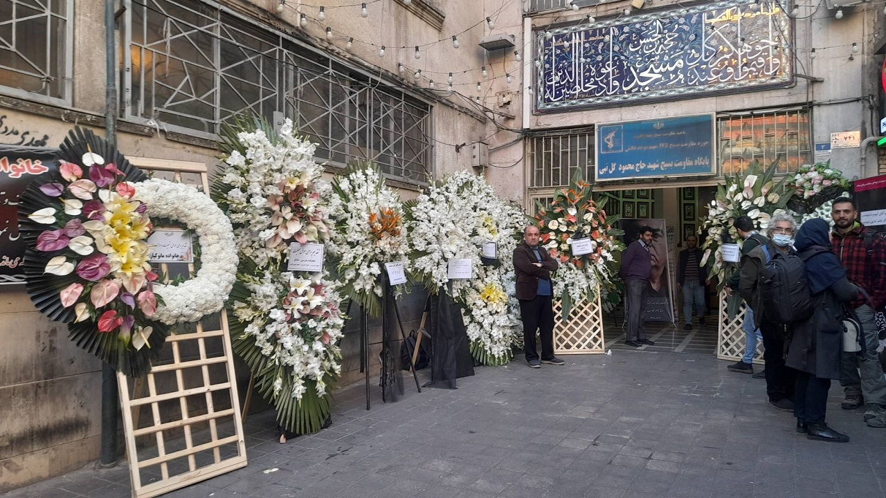 مراسم یادبود ناصر طهماسب برگزار شد
