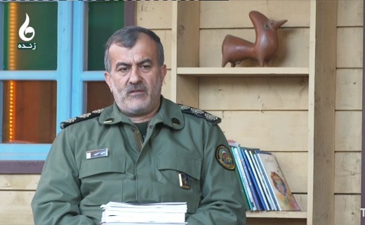 سرهنگ حبیبی مدیرکل حفظ آثار دفاع مقدس گیلان