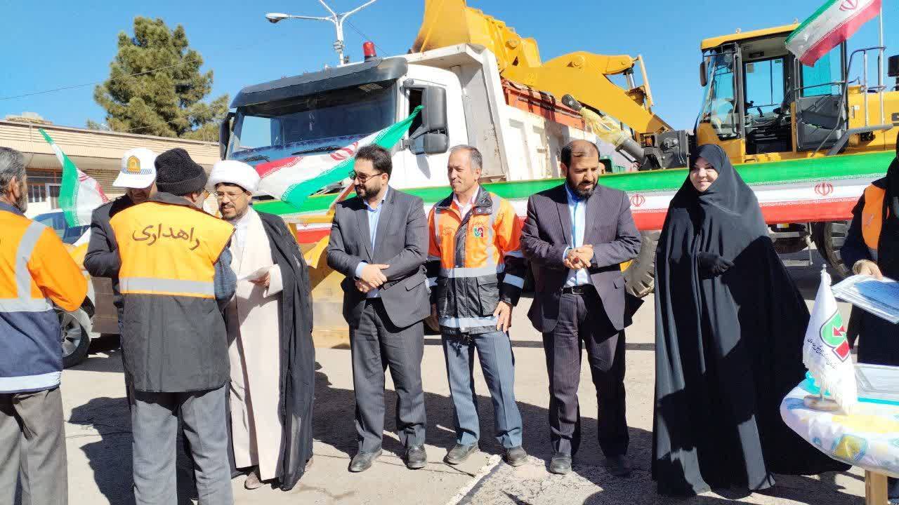 آغاز طرح زمستانه راهداری در شهرستان زرند 